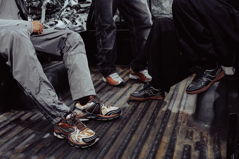 Saucony, Sneakers, Cowboys, Western, Running Shoes, Footwear, Saucony Space Cowboy, PFW, Paris Fashion Week