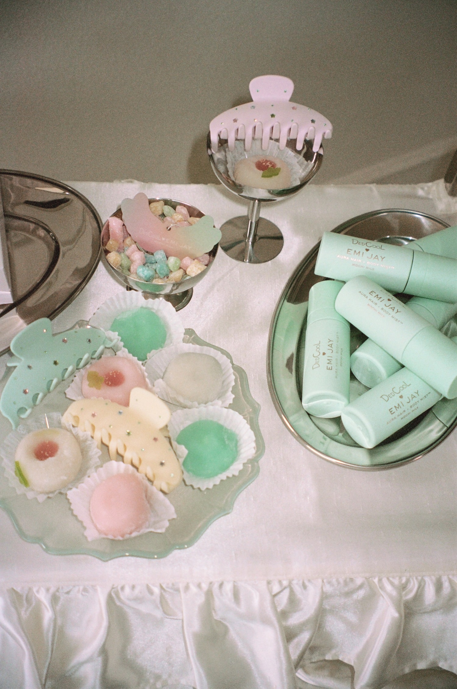 DedCool x Emi Jay, Collaborations, Mochi Milk, Aura Hair + Body Mist, Big Effing Clip, Gift Set, Fragrance, Hair Care