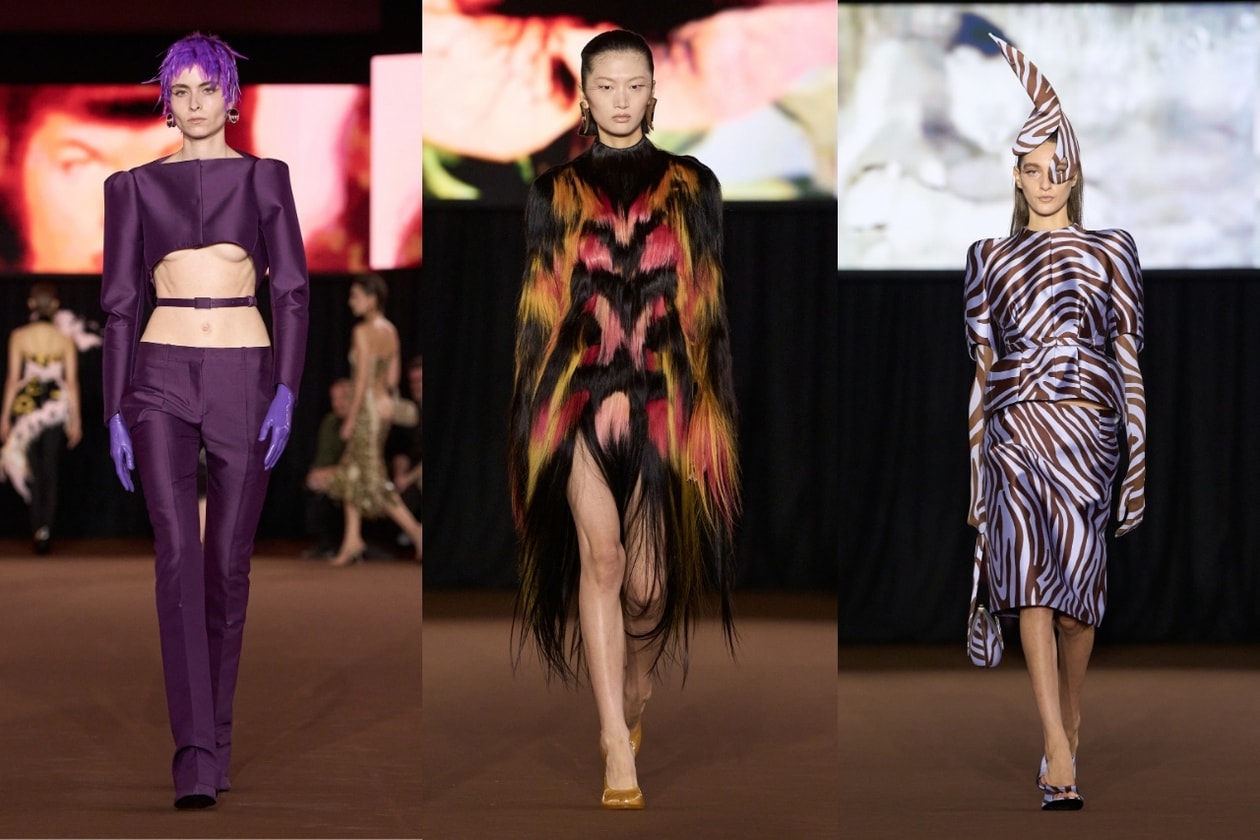 Paris fashion week, runways, Matières Fécales, Anrealage, Saint Laurent, Maison Margiela