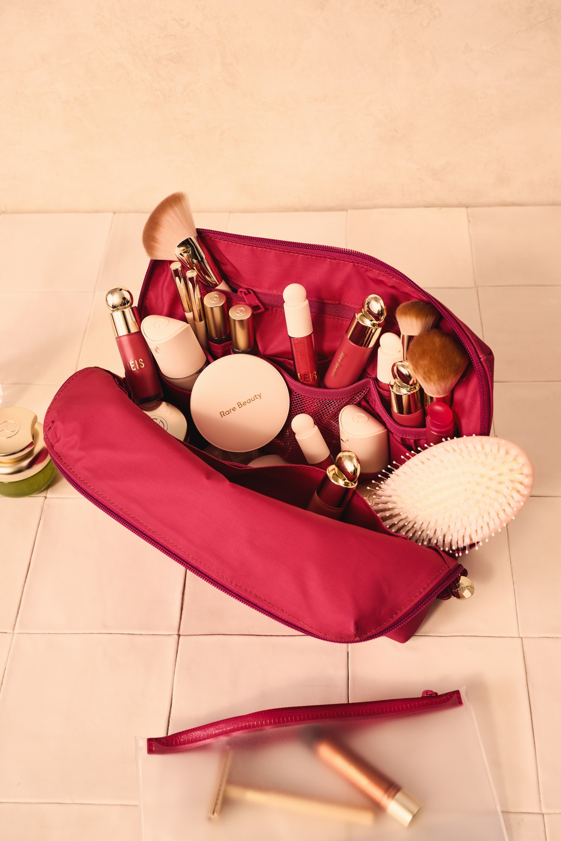 BÉIS, Rare Beauty, Selena Gomez, Shay Mitchell, Collaboration, Limitless Collection, Makeup, Travel, Campaigns