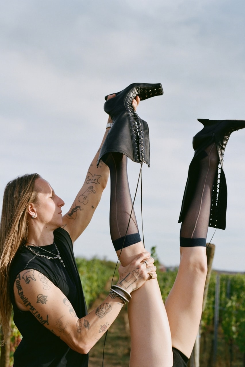 Miista, wine, events, vineyard, shoes, footwear, brands, campaigns, fashion
