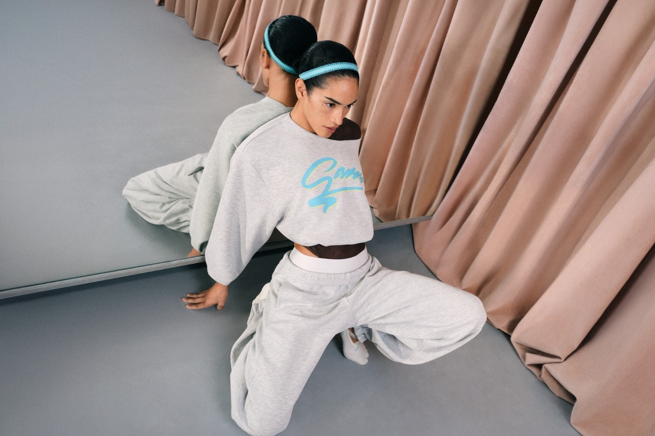 GANNI, lululemon, Activewear, collaboration, collections, Jennifer Beals, mette, dance, clothes