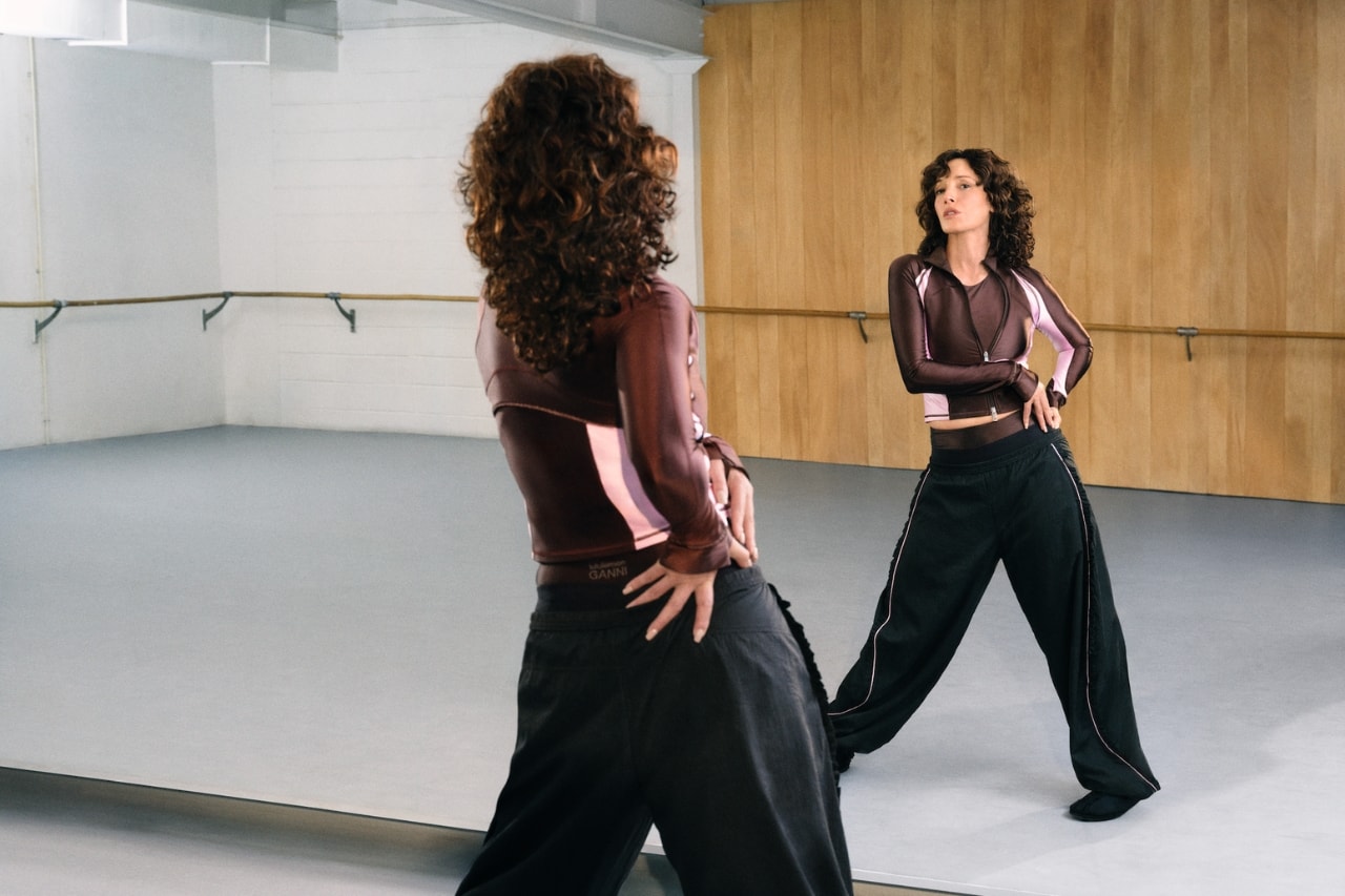 GANNI, lululemon, Activewear, collaboration, collections, Jennifer Beals, mette, dance, clothes