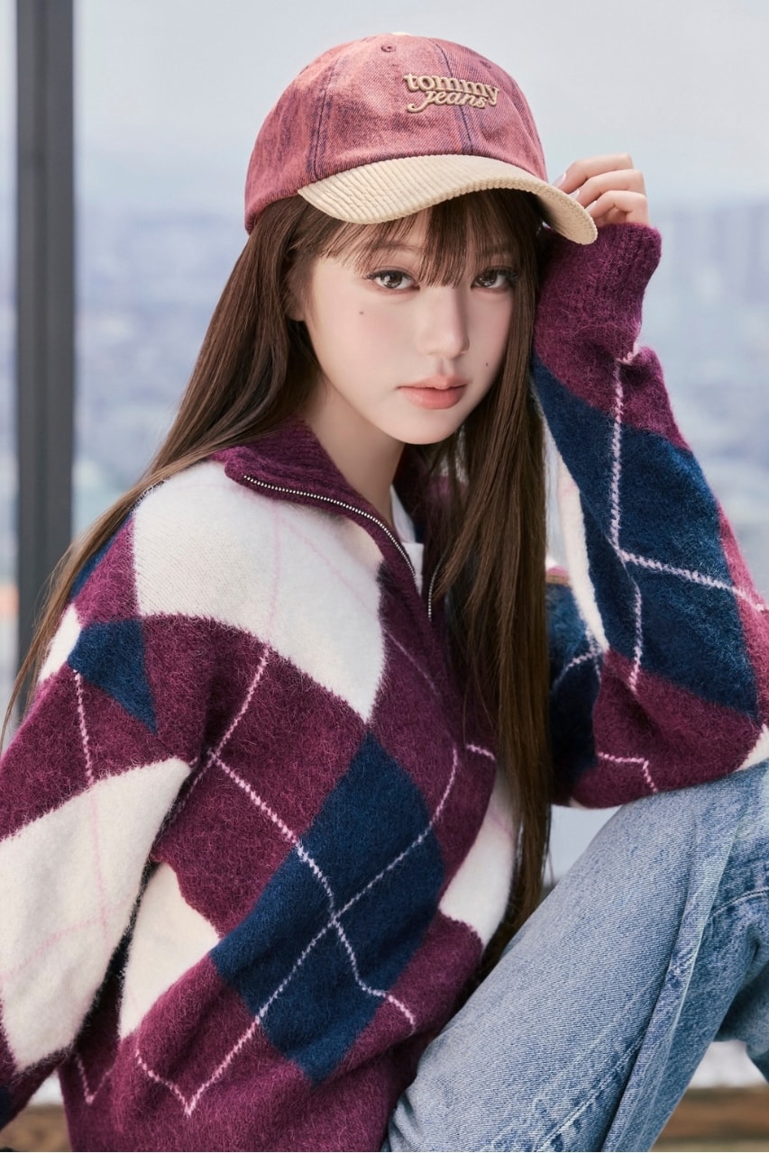 Jang Wonyoung, Tommy Jeans, Denim, Tommy Hilfiger, K-pop, Fashion, Music, Ive