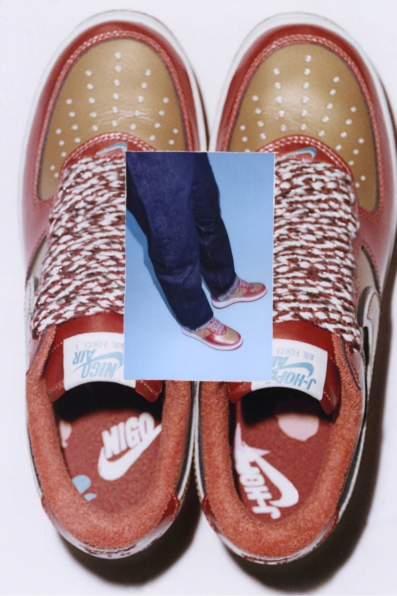 Nike, NIGO, J-Hope, Air Force 1, Sneakers, Collaborations, fashion, footwear, BTS, K-Pop, Music, Streetwear, Sneaker News, footwear News, Sneaker drops