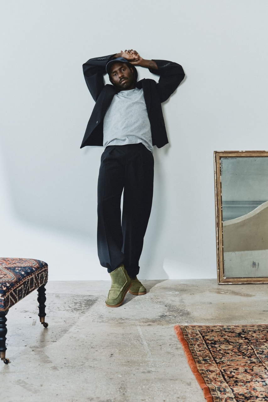 UGG, JW Anderson, shoes, footwear, loafer, collaboration, dev hynes, blood orange, campaign, fashion