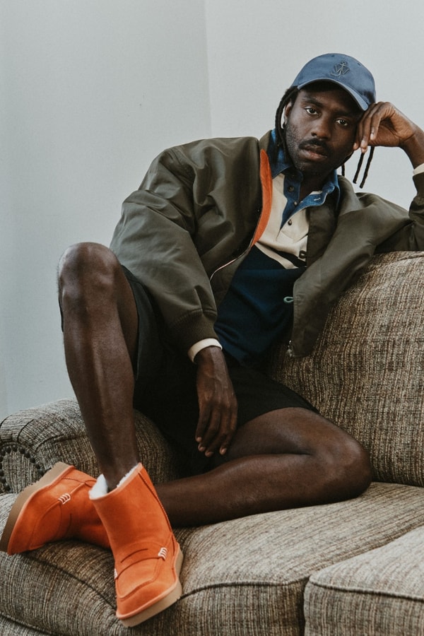 UGG, JW Anderson, shoes, footwear, loafer, collaboration, dev hynes, blood orange, campaign, fashion