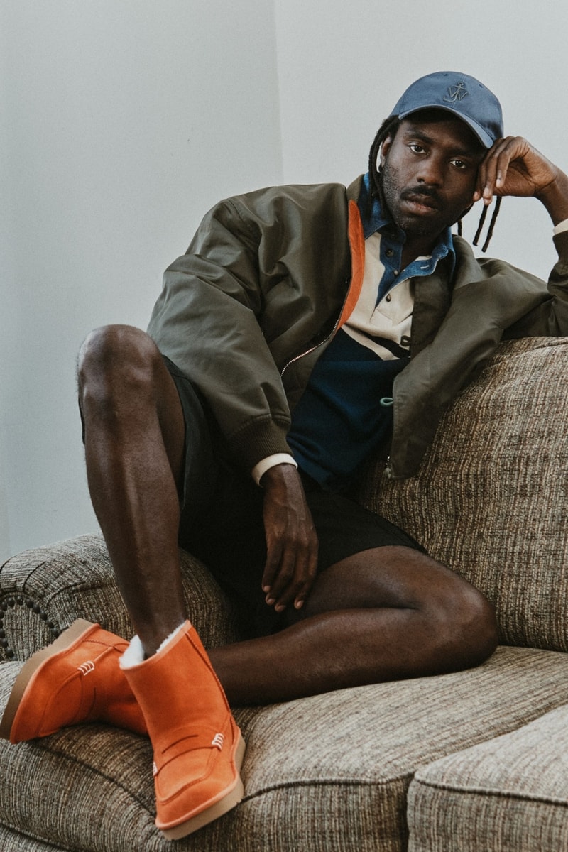 UGG, JW Anderson, shoes, footwear, loafer, collaboration, dev hynes, blood orange, campaign, fashion