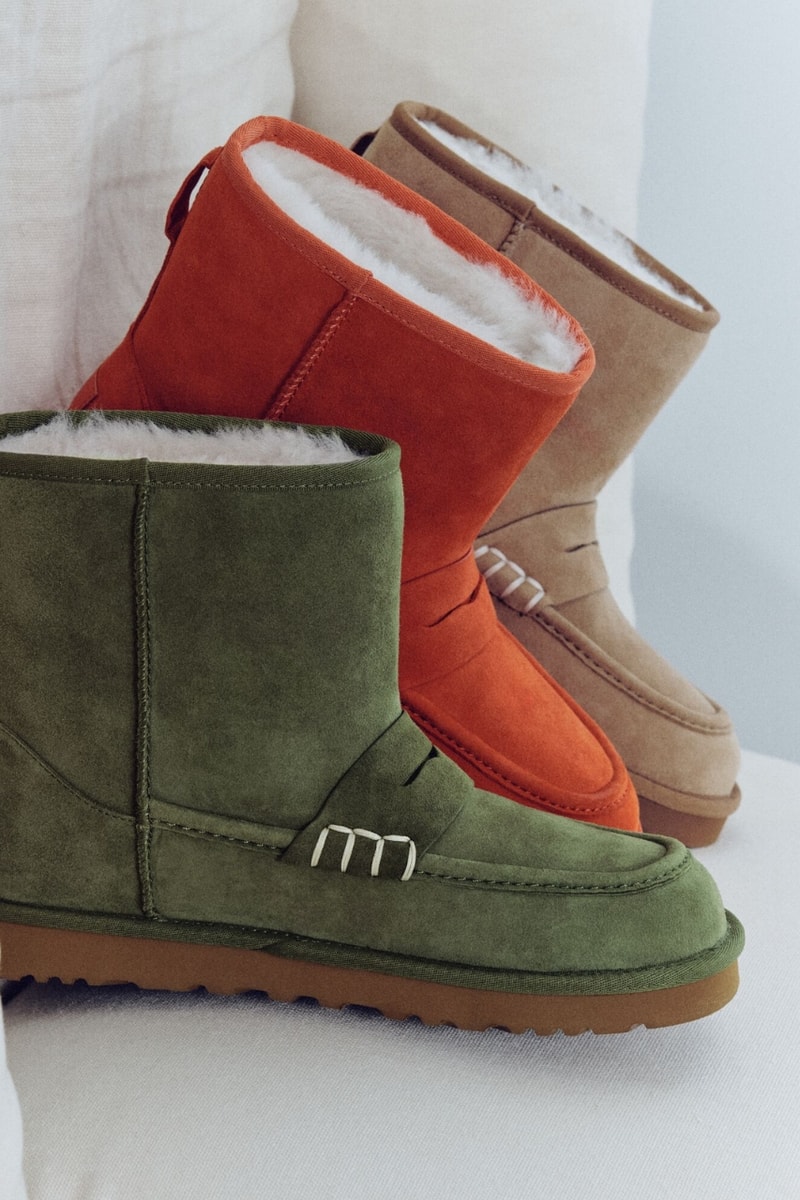 UGG, JW Anderson, shoes, footwear, loafer, collaboration, dev hynes, blood orange, campaign, fashion