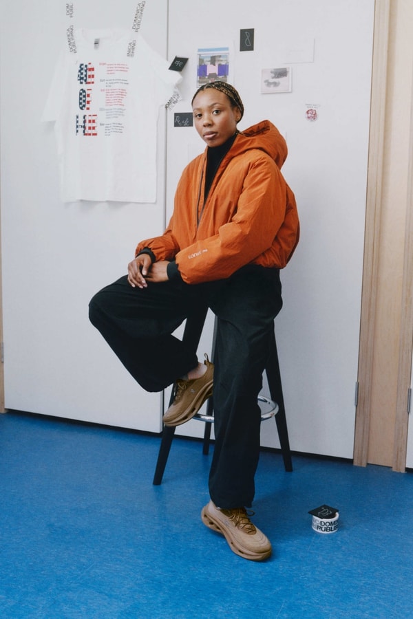 LOEWE, on, collaboration, footwear, sneakers, shoes, clothes, models, outdoors, artists, campaigns, fashion