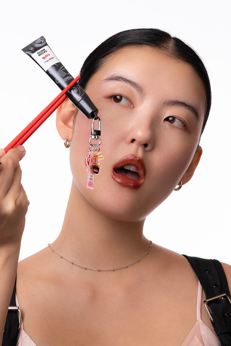 Glow Recipe, Buldak, Collaborations, Glass Balm Duo, K-Beauty, Korean Noodles, Skincare, Lip Balms