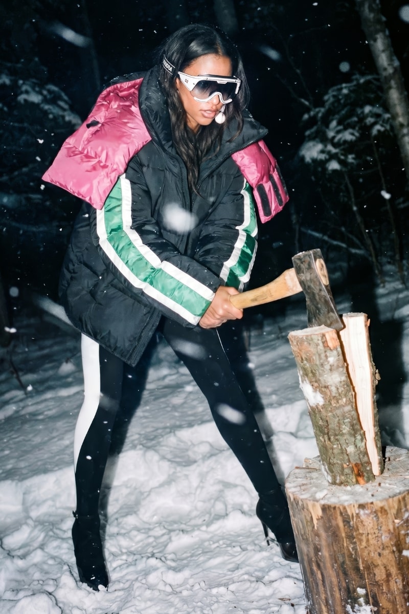 Dsquared2 , skiing, snow, slopes, ski boots, clothes, campaigns, models, fashion, winter