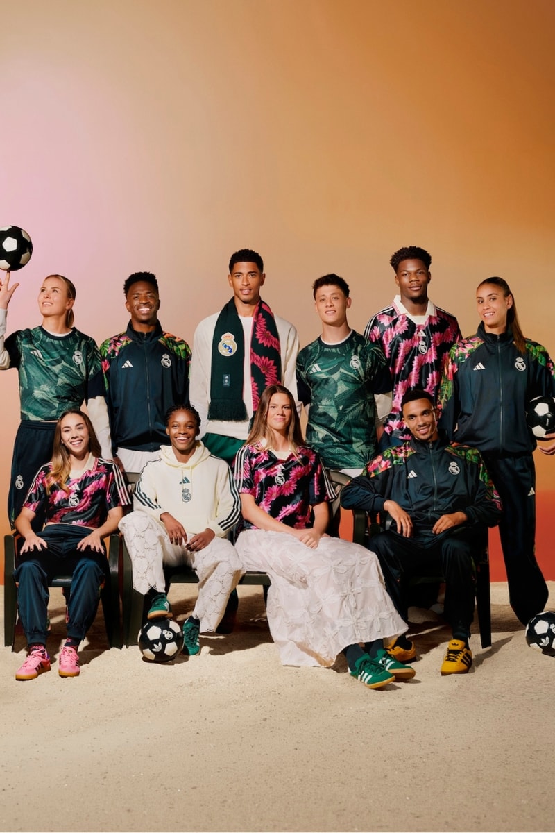 FARM Rio, Adidas, Real Madrid, Jerseys, Soccer Jerseys, football Kits, Lifestyle Jerseys, la Liga, Brazil, Brazilian Brads, collaborations, Football, Futebol, Altinha, Jude Bellingham