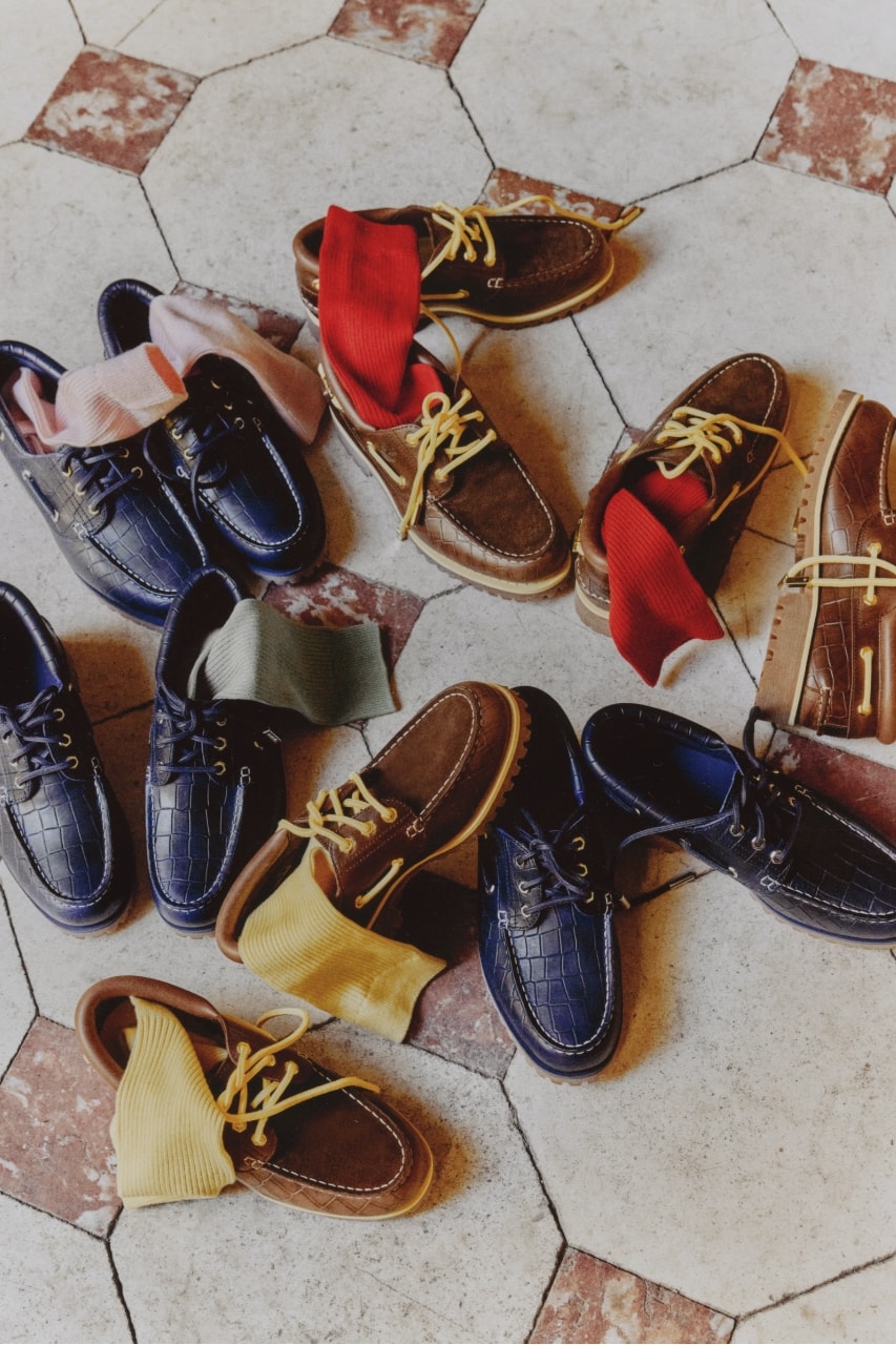 Jacquemus, Simon Porte Jacquemus, Timberland, Boat Shoes, Footwear News, collaborations, Fashion, Luxury Fashion, French Fashion, Sneaker News, Sneaker Drops