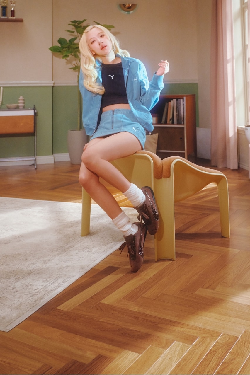 ROSÉ, PUMA, PUMA Speedcat, Sneakers, Footwear, K-Pop, Blackpink, Shoes, Celebrities, Campaigns, Sneaker Drops, Sneaker News, Footwear News