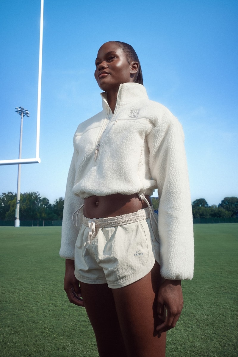 nike, skims, nikeskims, collaborations, fashion, outerwear, jackets, coats, campaigns, cheerleader