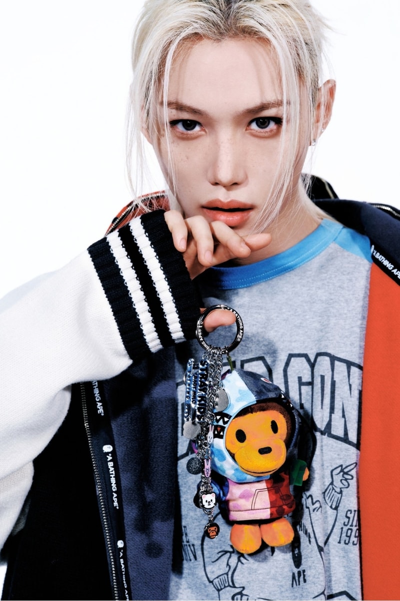 Stray Kids, BAPE, SKZOO, Collaborations, Streetwear, BAPE STA, Sneakers, fashion, K-pop, Music, South Korea, K-pop Idols, Footwear, Footwear News, Sneaker news, Sneaker Drops