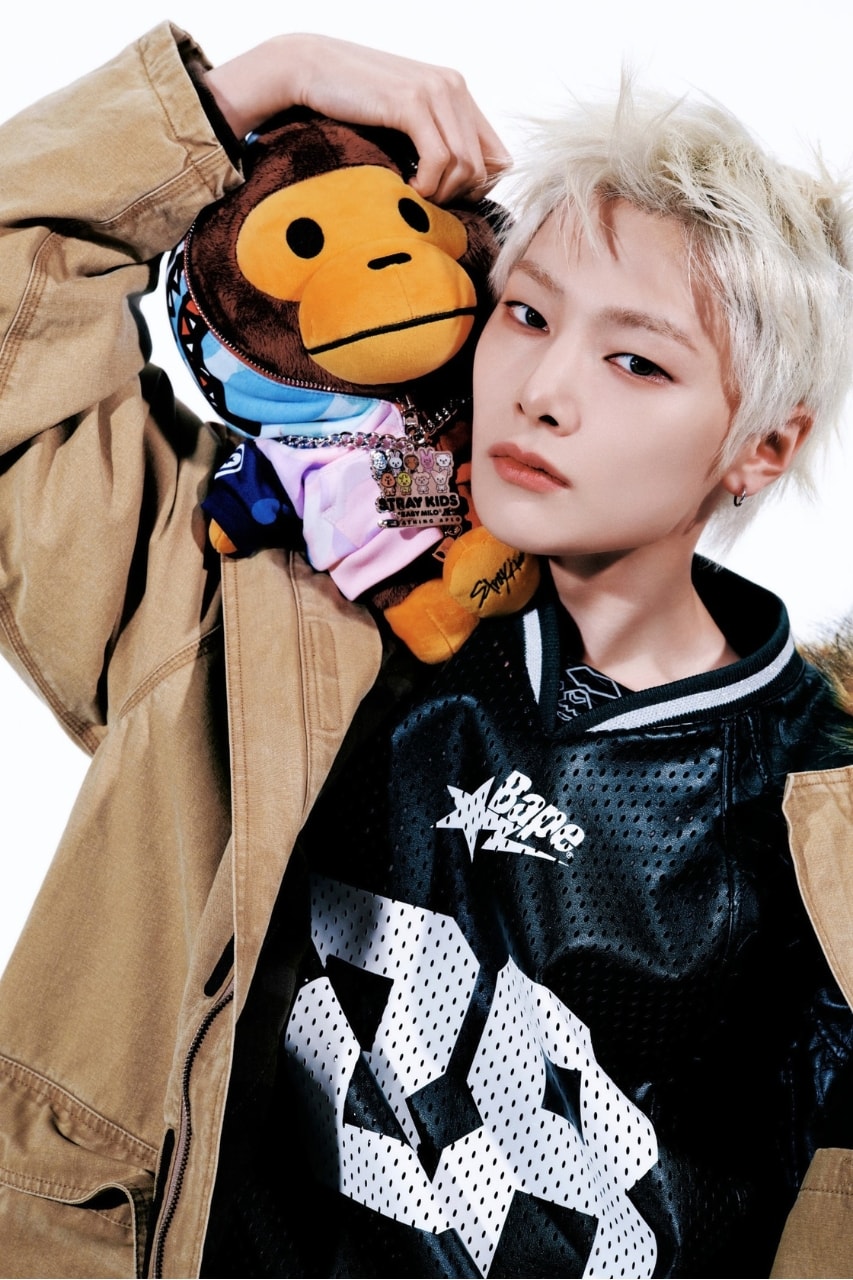 Stray Kids, BAPE, SKZOO, Collaborations, Streetwear, BAPE STA, Sneakers, fashion, K-pop, Music, South Korea, K-pop Idols, Footwear, Footwear News, Sneaker news, Sneaker Drops