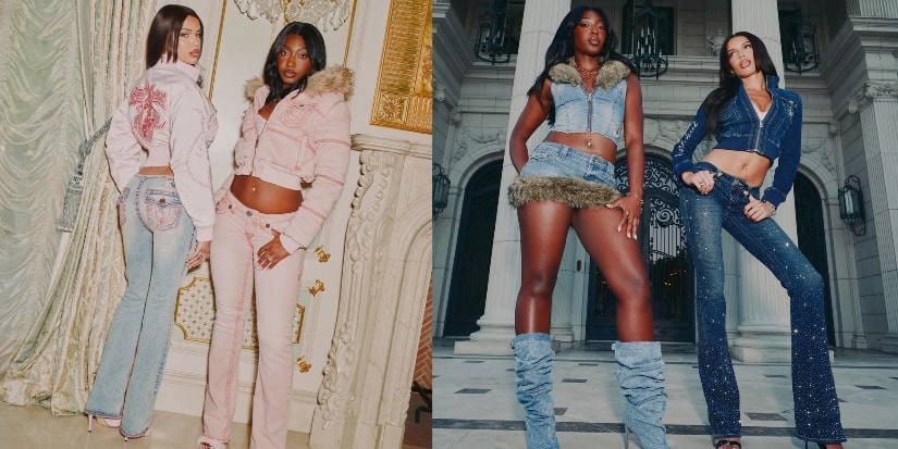 Kayda Bosse and Aniya Harvey Unveil the True Religion x Baby Phat Collab The Love Island USA stars take it back to Y2K for this perfect crossover.