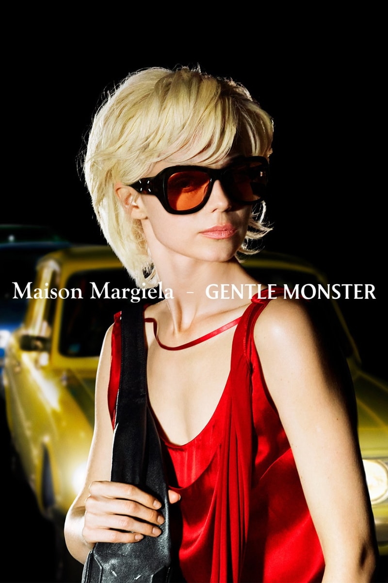Maison Margiela, Gentle Monster, glasses, sunglasses, eyewear, models, collaboration, campaign