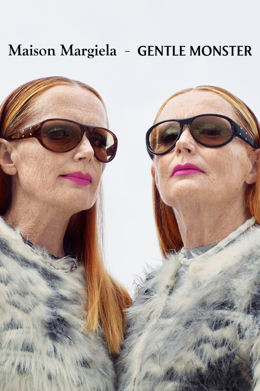 Maison Margiela, Gentle Monster, glasses, sunglasses, eyewear, models, collaboration, campaign