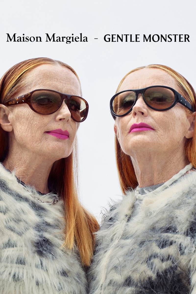 Maison Margiela, Gentle Monster, glasses, sunglasses, eyewear, models, collaboration, campaign