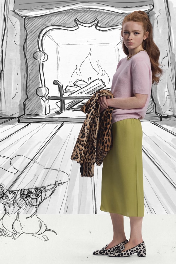 prada, sadie sink, maya hawke, luther ford, campaigns, fashion, models, actor, animation