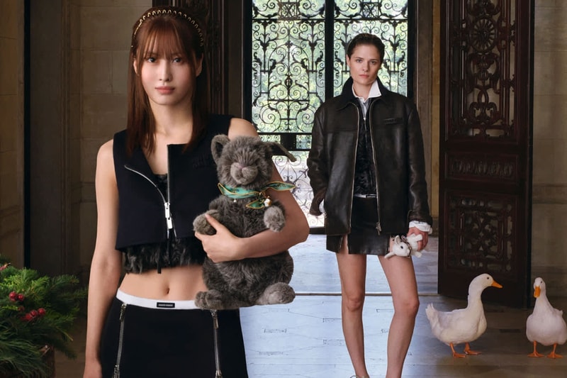 Gigi Hadid, miu miu, campaigns, fashion, holidays, festive, christmas, fashion, clothes, momo