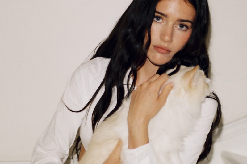 Peachy Den, Olivia Neill, colleciton, collaboration, clothes, fashion, campaigns, models