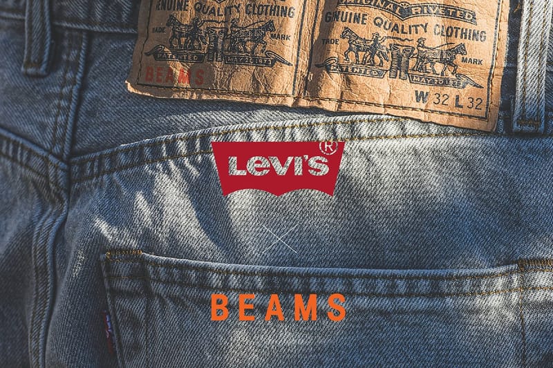 Levi's e BEAMS Se Unem para Colaboração na "Coleção Super Wide"