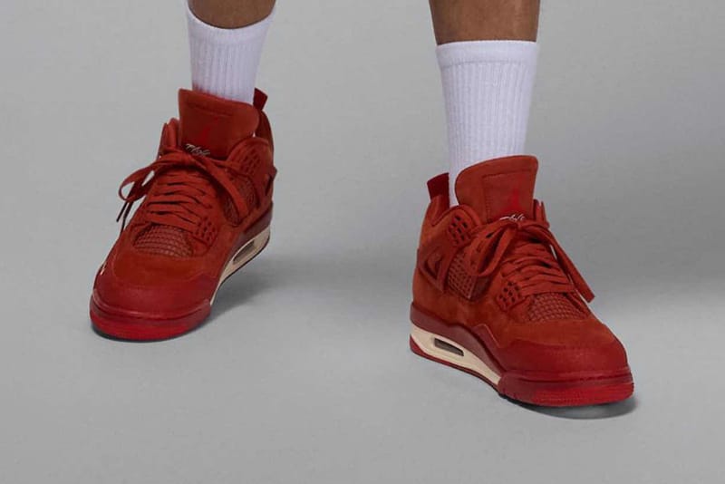 Visual Atual do Nigel Sylvester x Air Jordan 4 "Brick By Brick"