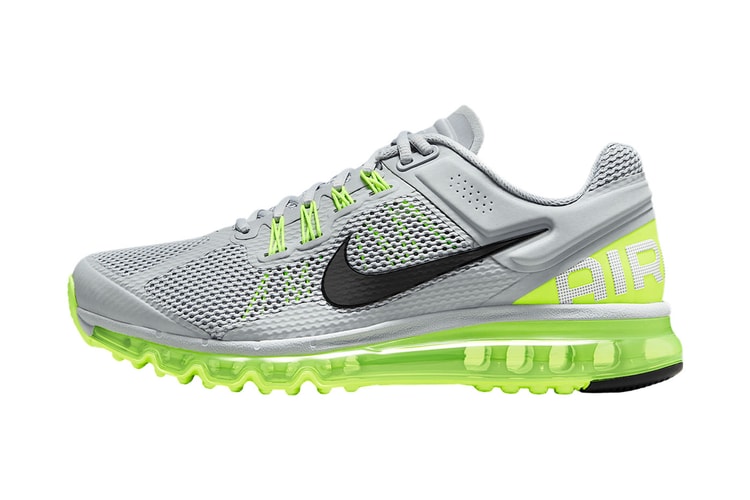 Nike Air Max 2013 "Wolf Grey" Retorna com Detalhes Ousados em "Volt"