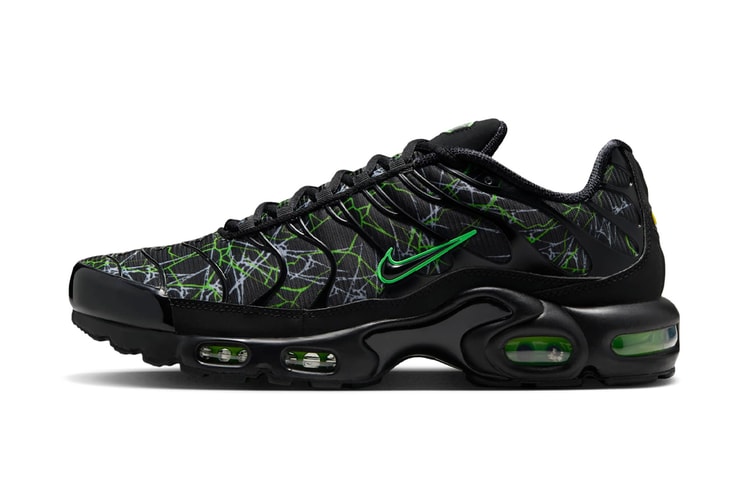 Visual Oficial do Nike Air Max Plus "Black/Green Strike"