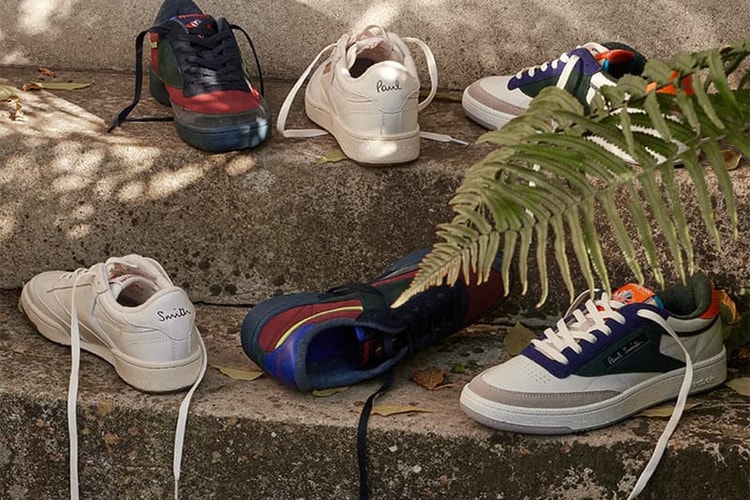 Paul Smith x Reebok Revelam Novos Club C 85 Vintage Coloridos