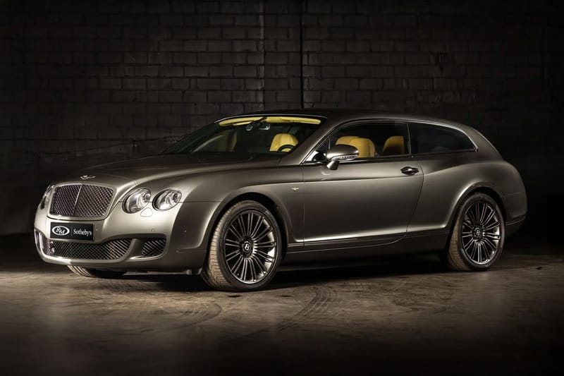Raro Bentley Continental "Flying Star" em Estilo Shooting Brake Surge para Leilão