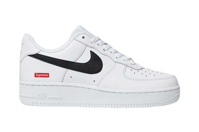 Os Esperados Supreme x Nike Air Force 1 Low "White/Black" e "Black/White" Chegam no Próximo Outono