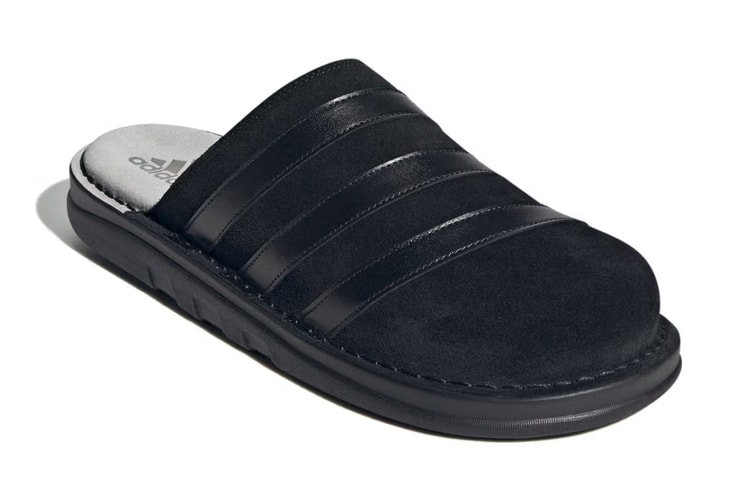 adidas Lança o Mule Adiclog em "Core Black" e "Preloved Brown"