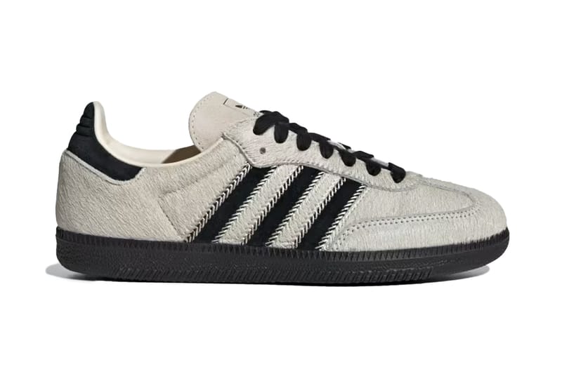 adidas Lança Exclusiva Feminina Samba OG em "Wonder White/Core Black"