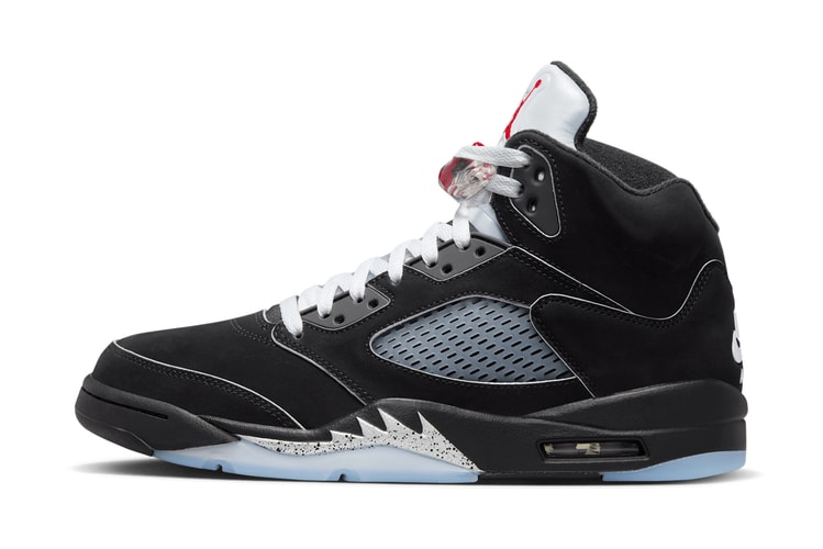 Imagens Oficiais do Air Jordan 5 "Black Metallic Reimagined"