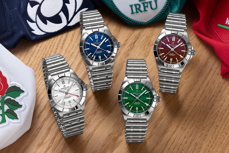 Breitling se Prepara para Nova Coleção Chronomat Six Nations Antes do Campeonato 2025