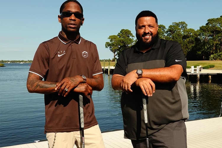 DJ Khaled Revela Nova Coleção de Golfe de Travis Scott x Cactus Jack
