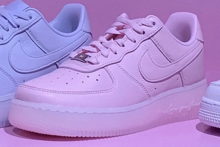 Imagens Oficiais do NOCTA x Nike Air Force 1 Low 'Pink Foam' de Drake