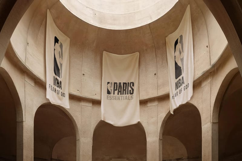 Fear of God ESSENTIALS Lança Coleção Cápsula NBA Paris