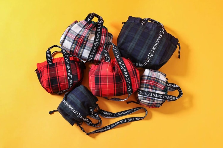 fragment design e RAMIDUS Retornam com Bolsas Shijimi Xadrez