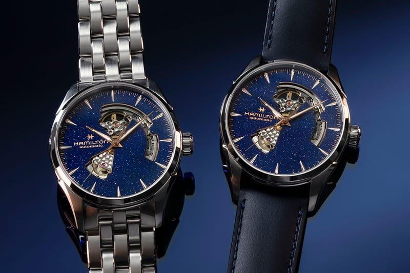 Hamilton Enriquece a Coleção Jazzmaster Open Heart com Mostradores Inspirados em Aventurina