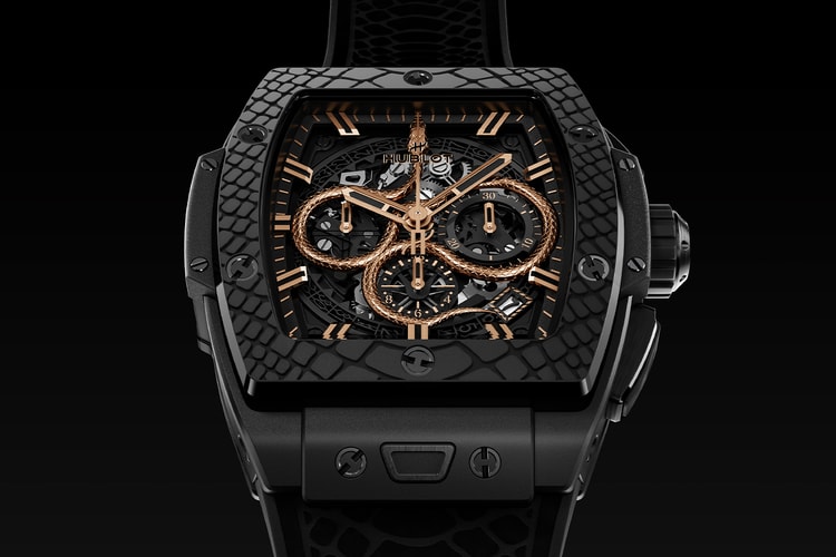 Novo Hublot Spirit of the Big Bang Apresenta uma Serpente Dourada em Mostrador Vazado