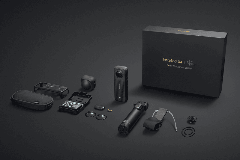 Peter McKinnon se Une à Insta360 para uma Edição Limitada da Câmera X4 Pro
