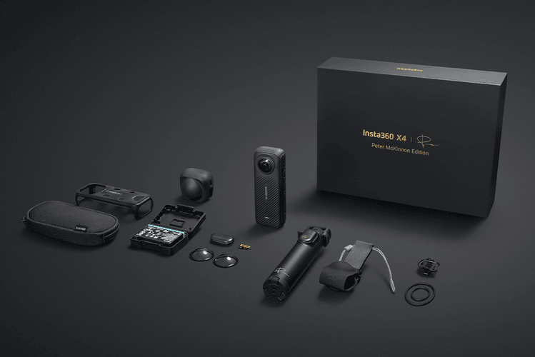 Peter McKinnon se Une à Insta360 para uma Edição Limitada da Câmera X4 Pro