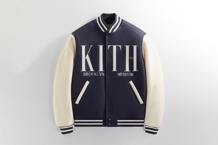 Kith Lança Parceria com o Brooklyn Museum com Jaqueta Varsity Colaborativa