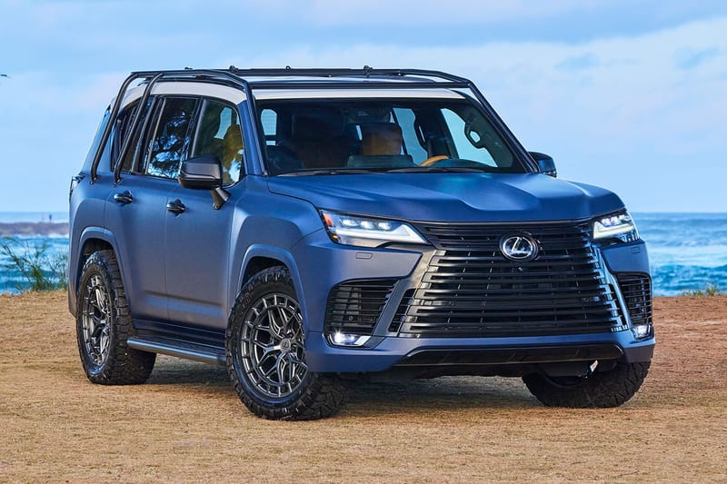 Lexus Revela Conceito Surf LX e Expande Parceria com a World Surf League